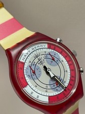 Swatch Chrono "NAVY BERRY"
