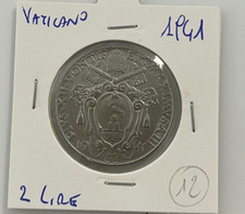 Vatican City 2 Lire 1941 Pope