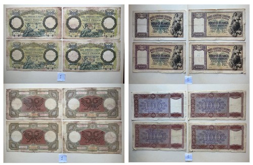 Lotto banconote 100 20 - banconote,
