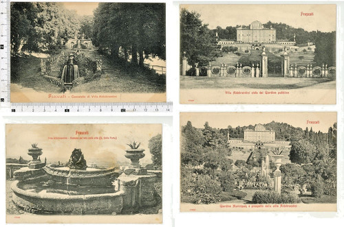 Frascati villa aldobrandini - villa,