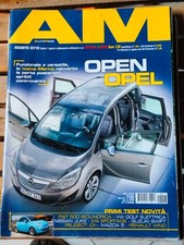 Auto Mese - agosto 2010 - Opel Meriva - Fiat 500 - VW Golf Elettrica -Mazda 5