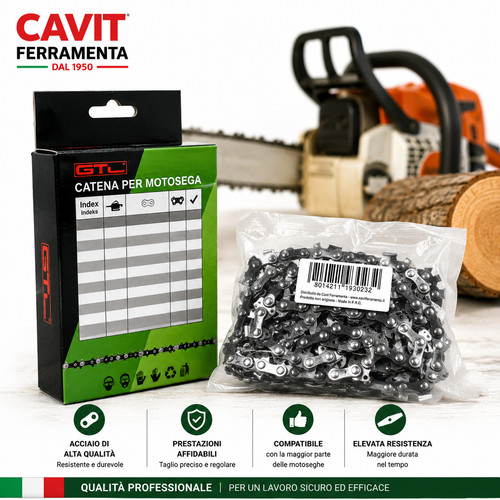 Catena gtl per motosega - catena,