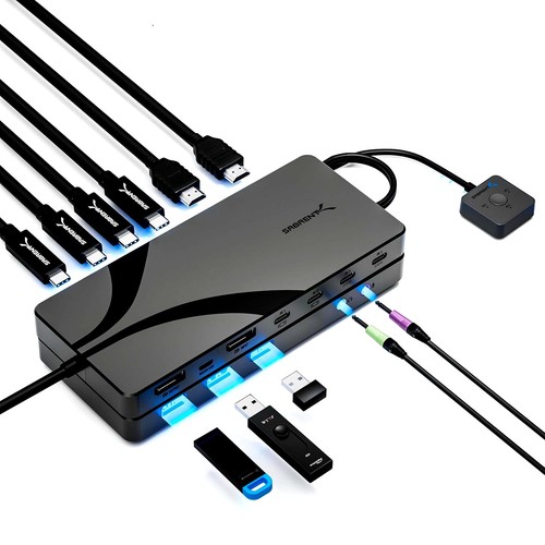 Switch kvm 8k60hz - switch, 2displayport
