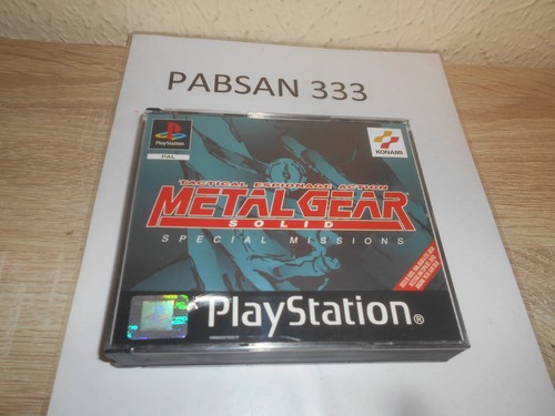 Ps1 metal gear solid special - ps1,