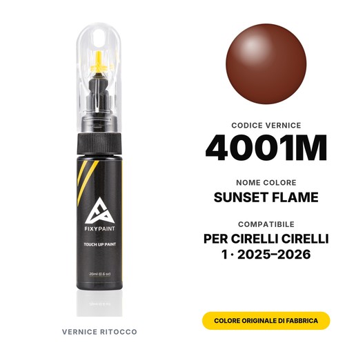 Vernice ritocco per cirelli - vernice,