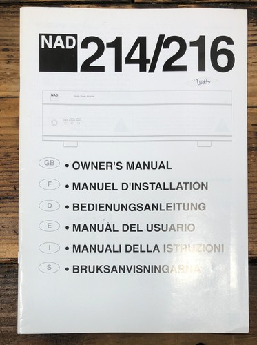 Amplificatore nad modello 214 - amplificatore,