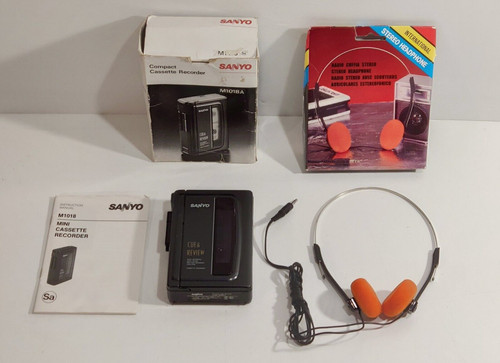Sanyo stereo walkman vintage - sanyo,