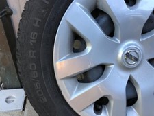 4 gomme invernali semi-nuove 205/60 R16 con cerchione 