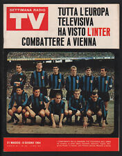 SETTIMANA RADIO TV 22/1964 QUARTETTO CETRA LOS MARCELLOS FERIAL INTER SUAREZ