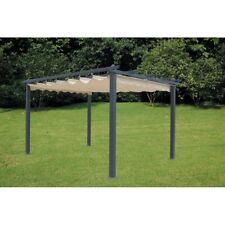 Gazebo Pergola in Alluminio con Telo Retrattile 300x400 cm Modello 2018
