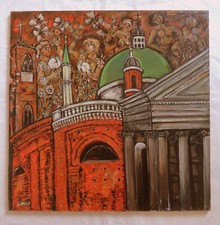 PIERO GAULI olio su tela del