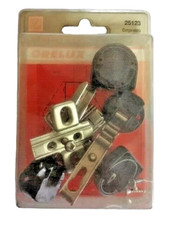 Oreca 2 Cerniere Cerniera X Ante Di Vetro Mm 26 In Acciaio Con Molla Mod.Piano