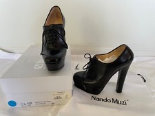 NANDO MUZI NERO STRINGATO