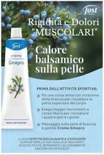 Crema ginepro just 100 ml per cervicale reumatismi artrosi traumi ematomi 