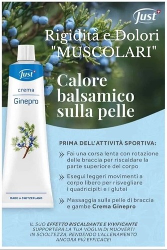 Crema ginepro just - , per