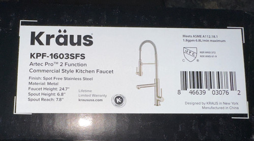 Kraus kpf 1603sfs rubinetto - kraus,