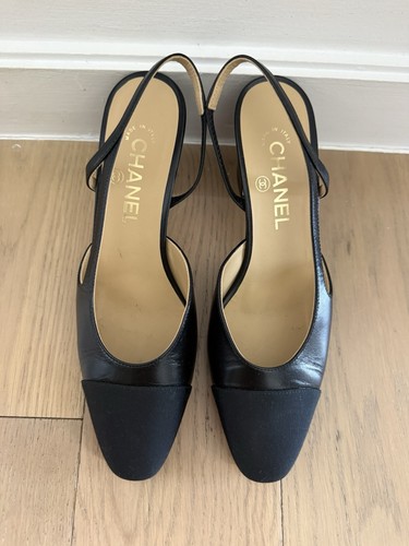 Autentiche decolte chanel nere - decolte,