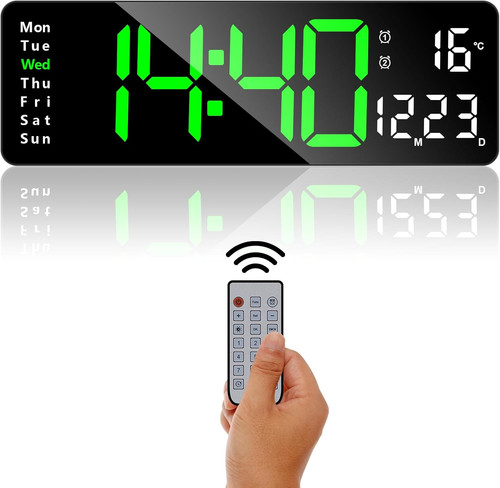 Orologio parete digitale - orologio, da