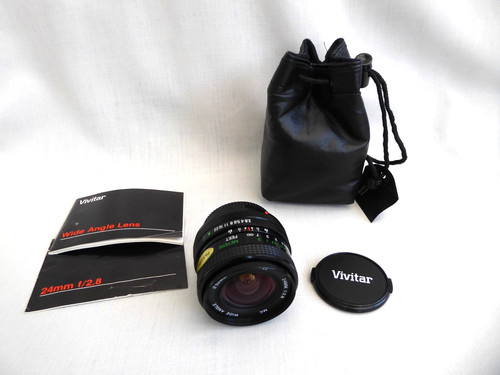 Vivitar 24mm 8 obiettivo - vivitar, f/2.8