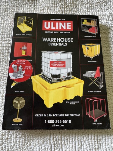 Uline catalog spring - uline,
