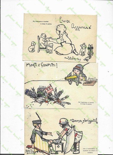374 ww1 3 - bb-374), cartoline