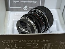 VOIGTLANDER Ultron Vintage Line 28 mm f/2 obiettivo asferico tipo II VM nero