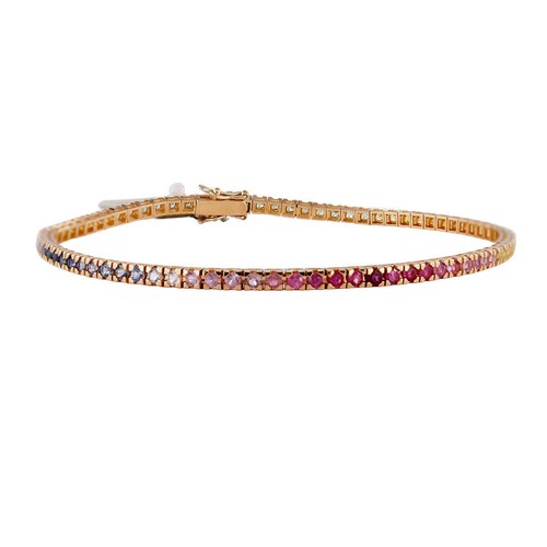 Bracciale tennis arcobaleno - tennis,