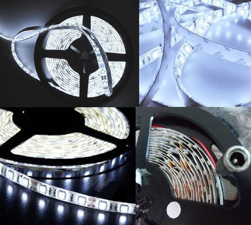 Striscia adesiva led bianco - led,