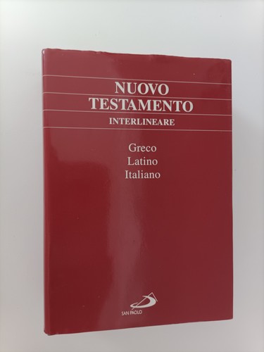 Nuovo testamento interlineare - nuovo,
