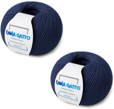 Gomitoli per Maglia E Uncinetto 100% Pura Lana Vergine Merino Extrafine by Lana 