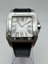 Cartier Santos 100 XL argento