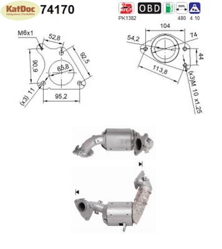 Catalizzatore nissan juke - nissan,
