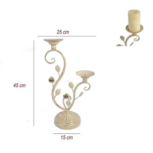 Candelabro porta candela - candelabro,