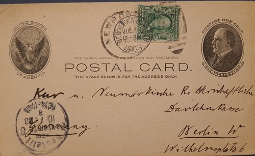 Usa 1903 new - new, berlino