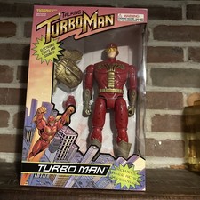Tiger Electronics 80-618 1996 Modellino 13 1/2" Talking Turbo Man