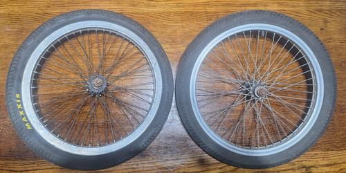 Set ruote bici bmx vintage - set,