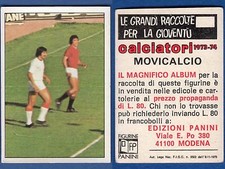 FIGURINA CALCIATORI PANINI