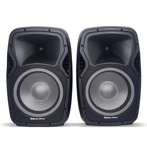 Coppia casse audio amplificate - audio,