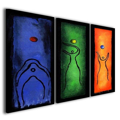 Quadro astratto tele - , moderne