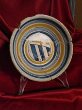 Roma sec. XV, ciotola in maiolica