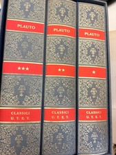 PLAUTO - LE COMMEDIE - UTET -