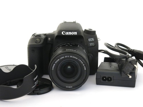 Canon eos 77d con 55mm - eos, is