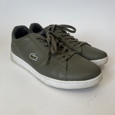 Scarpe Lacoste Carnaby Evo sneakers verde oliva numero 43 - usate