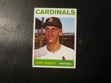 1964 TOPPS #314 JERRY BUCHEK CARDINALS EXMT