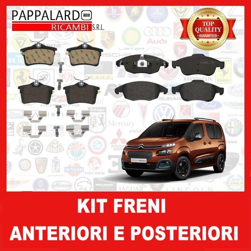 Kit pastiglie freno anteriori - freno,