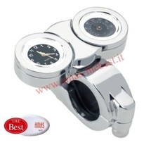 OROLOGIO TERMOMETRO IN METALLO