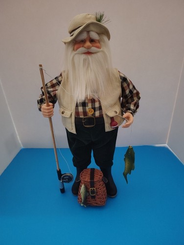 Decorazione statuina pesca