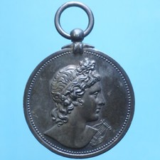 INGHILTERRA ROYAL ACADEMY OF MUSIC MEDAGLIA PREMIO 1925 ERIC BROUGH