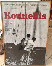 Kounellis Jannis Manifesto / Poster cm. 60x85 J. F. Costopoulos, Grecia, 1994