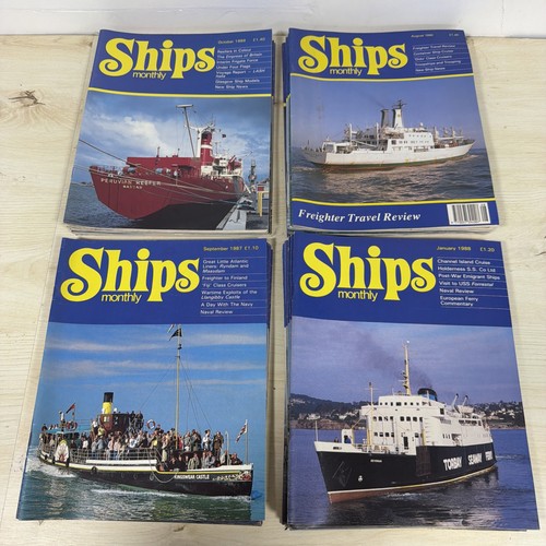 Vintage ships monthly - ships,